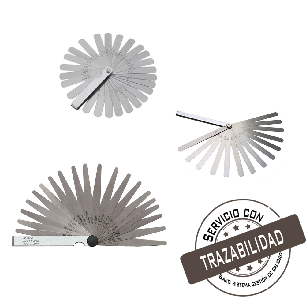 Set de galgas (laminas de espesor)