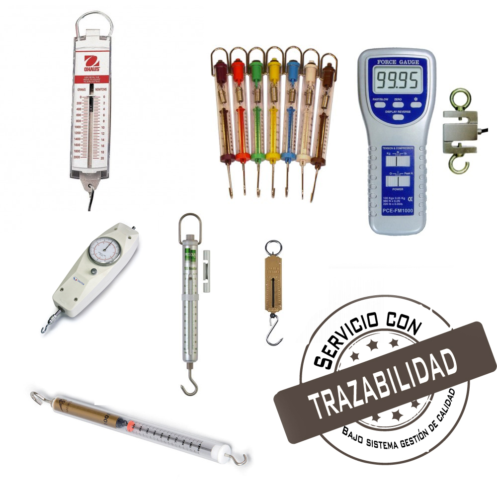 Calibración Dinamómetro de 0 a 30 Ton