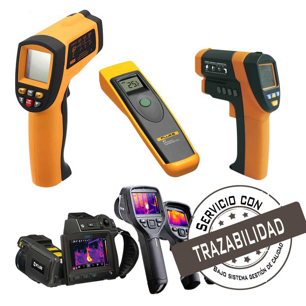 Calibración Termómetros Infrarrojo y Cámaras Termo gráficas