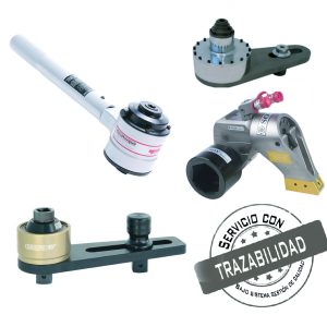 Calibración Multiplicador rango de medición de 0 a 6000 Nm