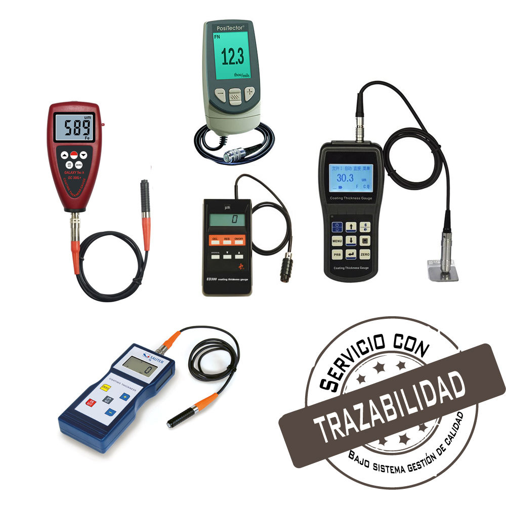 Calibración : Medidor de Espesor Revestimiento